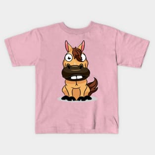 Cute horse lover Kids T-Shirt